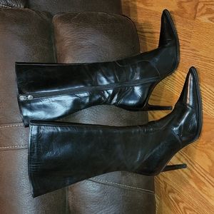 Ladies high heeled boots 8